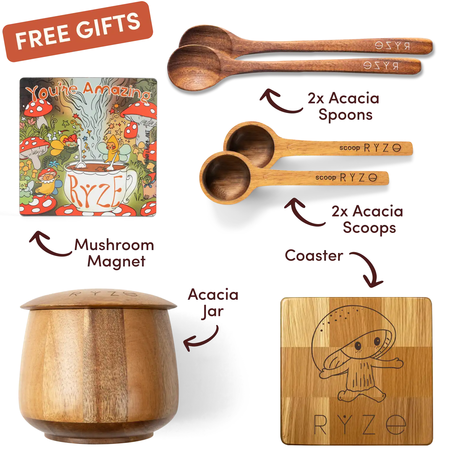 Cocoa Free Gift Bundle - Fresh Stack