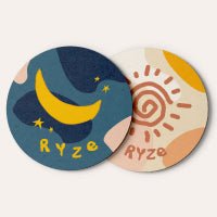 RYZE FREE Coasters - Clean Table Touch