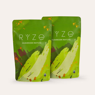 RYZE Mushroom Matcha (60 Servings) - Smooth Matcha