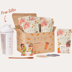 RYZE Mushroom Overnight Oats Pack (14 Servings) - Daily Oats Start