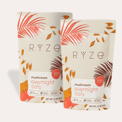 RYZE Mushroom Overnight Oats Pack (28 Servings) - Soft Start