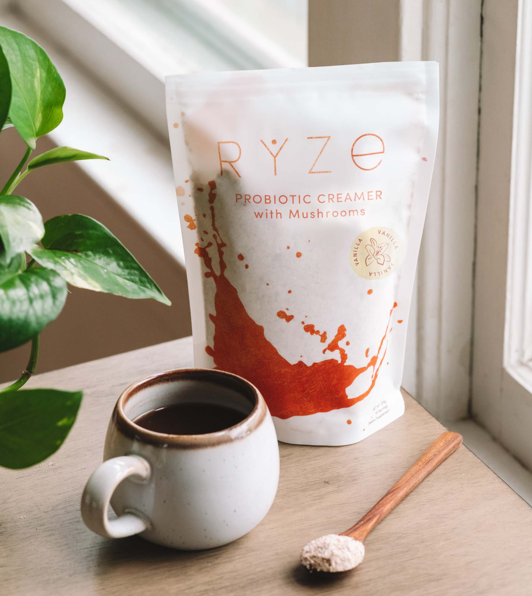 RYZE Probiotic Creamer (30 Servings) - Classic Vanilla Cup