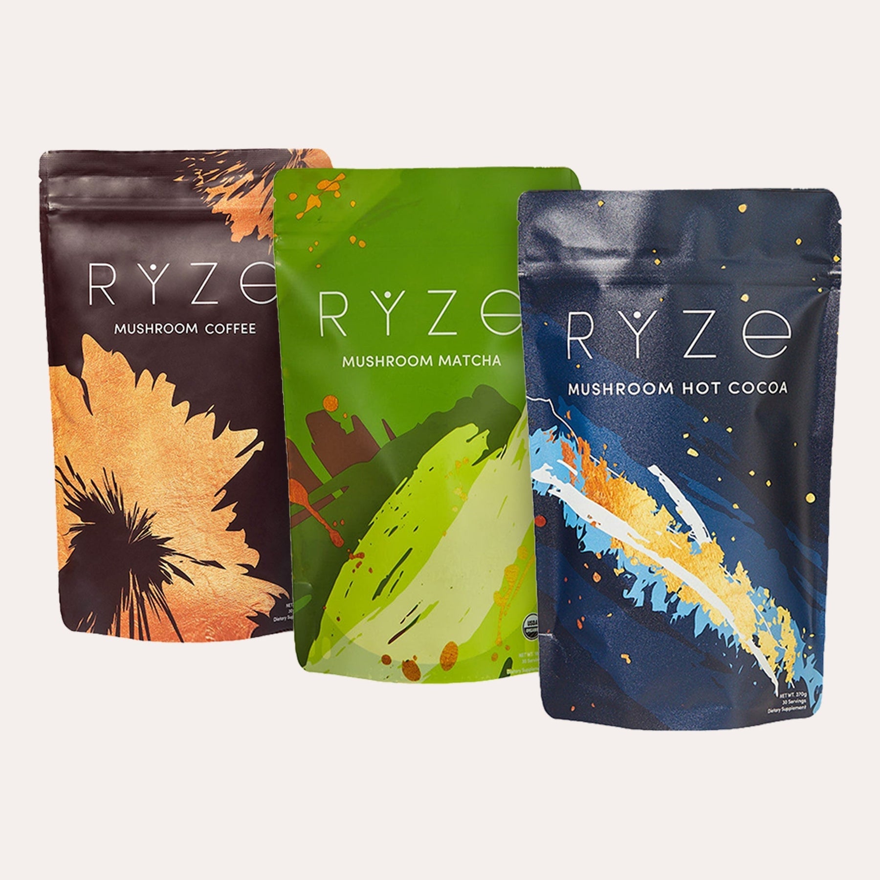 RYZE Hot Cocoa - with 6 Sleep Superfoods to Help Fall Asleep and Stay Asleep - Warm Ritual