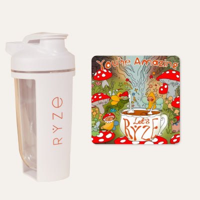 RYZE Shaker Bottle + FREE Gifts - Reward Choice
