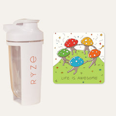 RYZE Shaker Bottle + FREE Gifts - Reward Choice