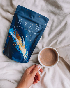RYZE Try our Mushroom Hot Cocoa 50% OFF! - Gentle Sip
